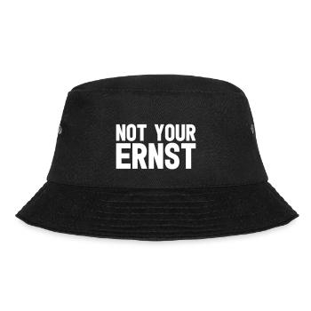 Not your Ernst - Bucket Hat - Schwarz - Vorne - Lela (165cm)