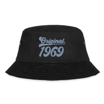 T shirt anniversaire Original 1969 - Bob - noir - Devant - Lela (165cm)