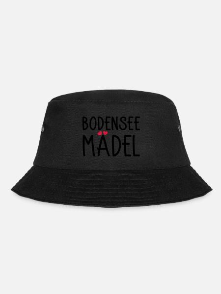 Bodenseemädel - Bucket Hat - Schwarz