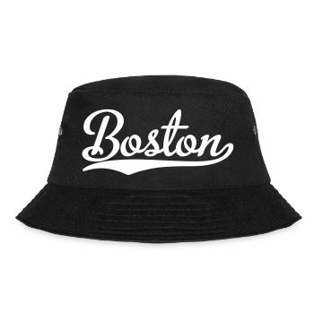 Boston - Bucket Hat - Schwarz - Vorne - Lela (165cm)