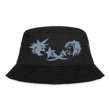 Kingdom Hearts Sora and Kairi - Bucket Hat - black - Front - Lela (165cm)