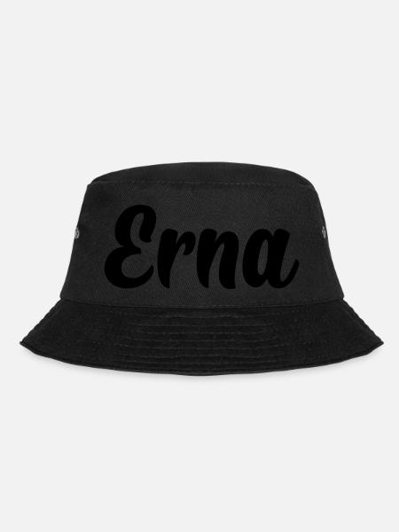 Erna - Bucket Hat - Schwarz