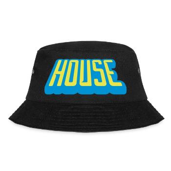 Logo de lettrage House Music - Bob - noir - Devant - Lela (165cm)