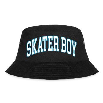 Skater Boy Skating Skatebo Bike - Bucket Hat - black - Front - Lela (165cm)