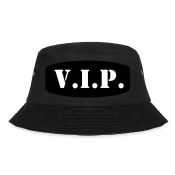 VIP - Bucket Hat - Schwarz - Vorne - Lela (165cm)