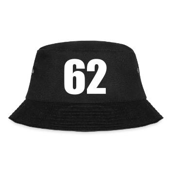 62 - Bucket Hat - Schwarz - Vorne - Lela (165cm)