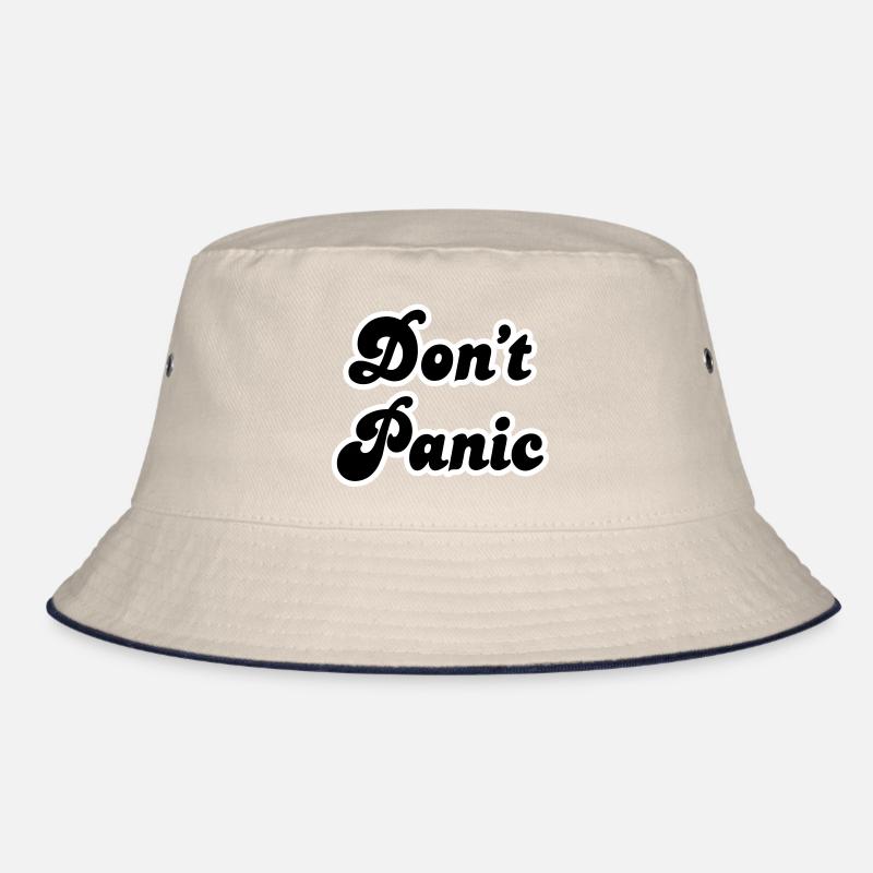 Don't panic Bucket Hat