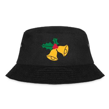 Bells Christmas - Bucket Hat - black - Front - Lela (165cm)