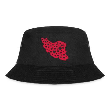 iran love - Bucket Hat - black - Front - Lela (165cm)