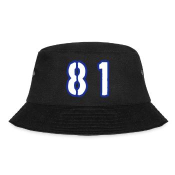 81 Number Symbol - Bucket Hat - black - Front - Lela (165cm)