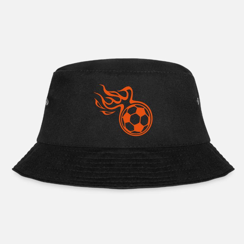 Soccer - Bucket Hat - black