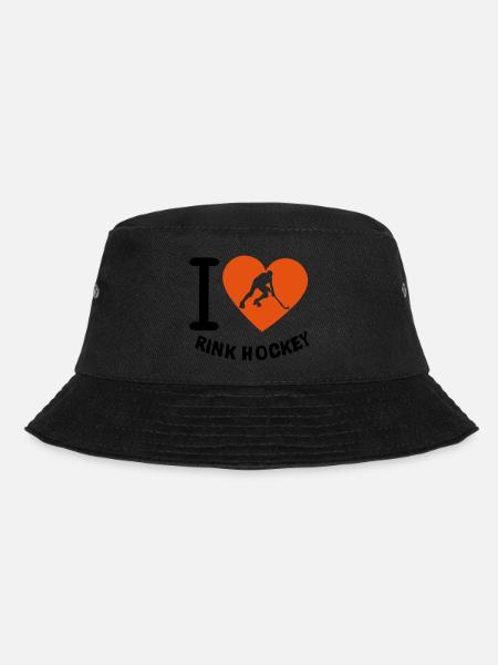 love rink hockey coeur - Bob - noir