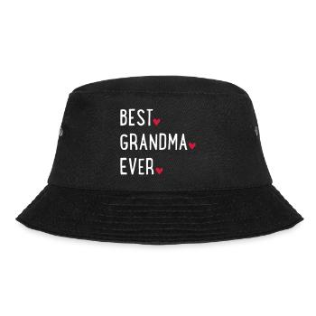 granny - Bucket Hat - black - Front - Lela (165cm)