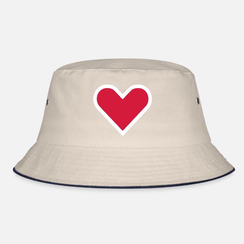 Boundless Love Heart Bucket Hat