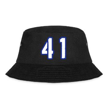 41 Number Symbol - Bucket Hat - black - Front - Lela (165cm)