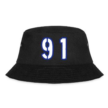 91 Number Symbol - Bucket Hat - black - Front - Lela (165cm)
