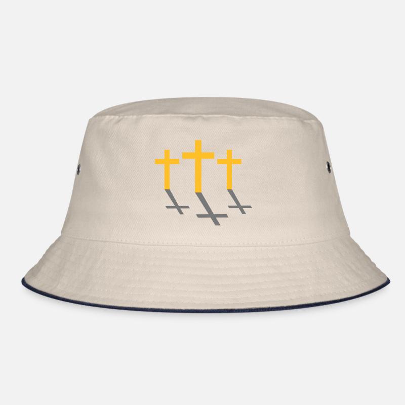 Three Crosses Bucket Hat