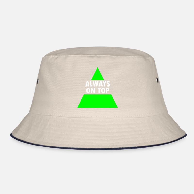 Always on top (split triangle) Bucket Hat