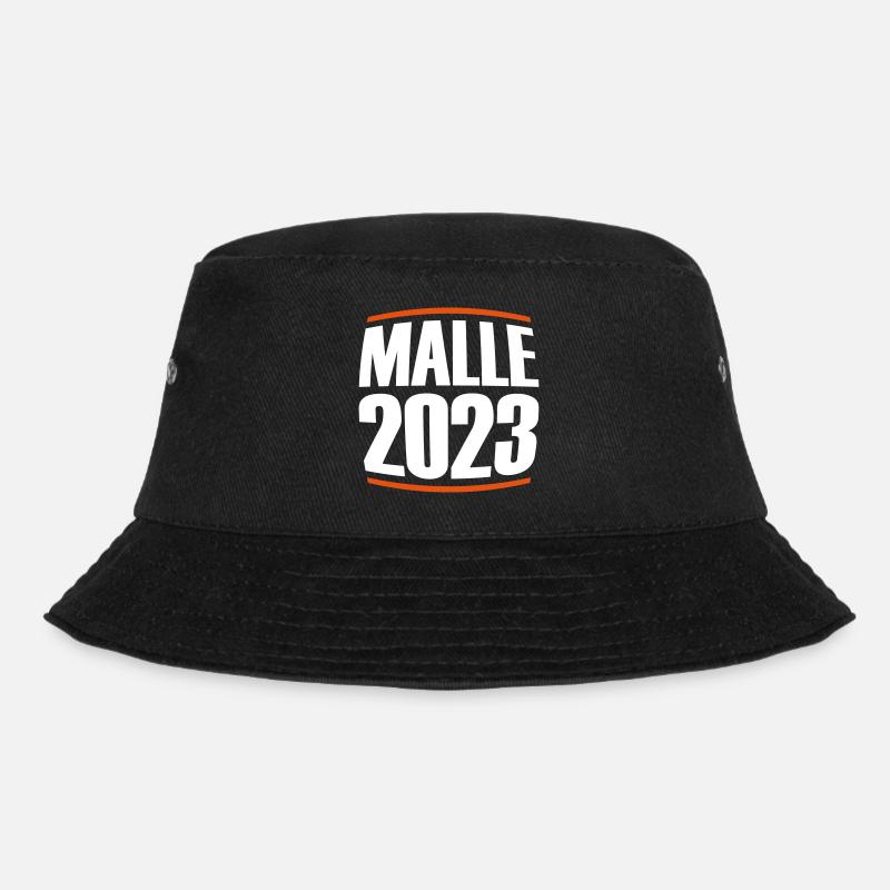 Malle 2023 Palme - Bucket Hat - Schwarz