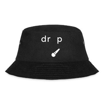 Drop the Microphone - Bucket Hat - black - Front - Lela (165cm)