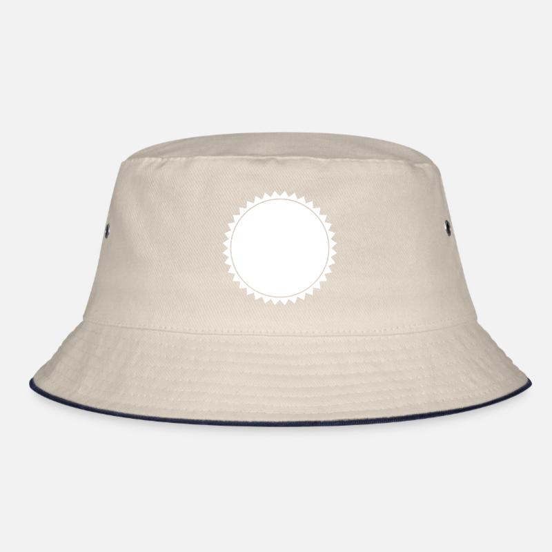 Emblem Leer Bucket Hat