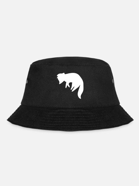 fuchs - Bucket Hat - Schwarz