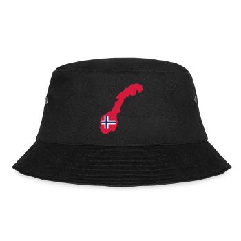 Norwegen - Bucket Hat - black - Front - Lela (165cm)
