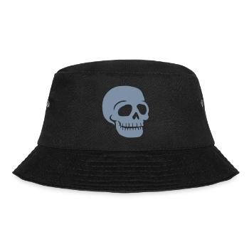 Comic skull friendly skull - Bucket Hat - black - Front - Lela (165cm)