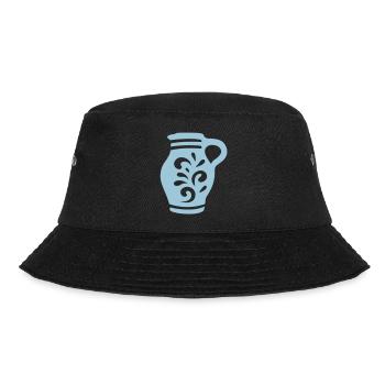Frankfurter Bembel 2 - Bucket Hat - black - Front - Lela (165cm)