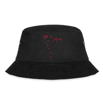 Spraypattern AK 47 CSGO - Bucket Hat - Schwarz - Vorne - Lela (165cm)