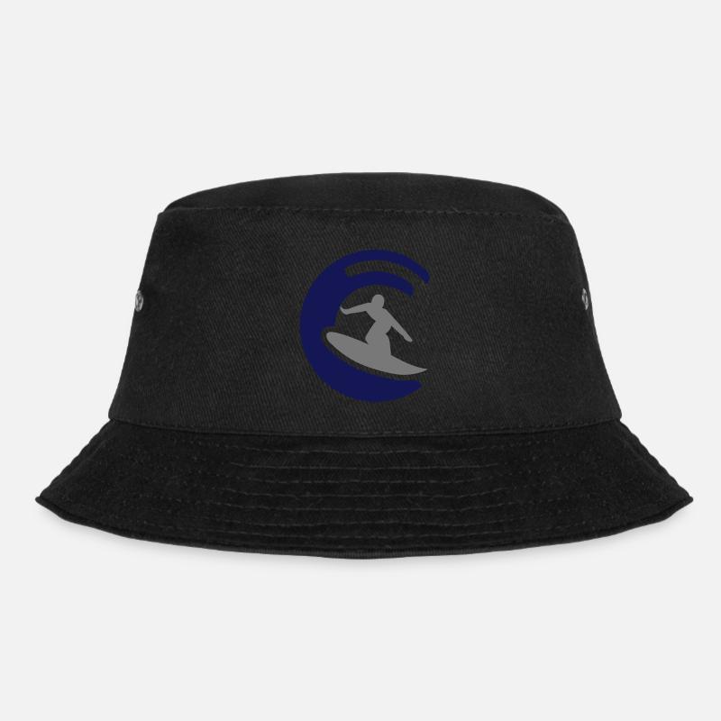 Logo du surfeur - Bob - noir