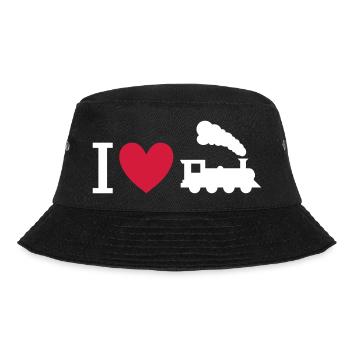 J’adore les locomotives à vapeur - Bob - noir - Devant - Lela (165cm)
