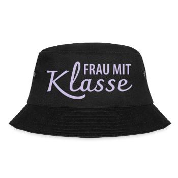 Frau Klasse Lehrerin - Bucket Hat - Schwarz - Vorne - Lela (165cm)