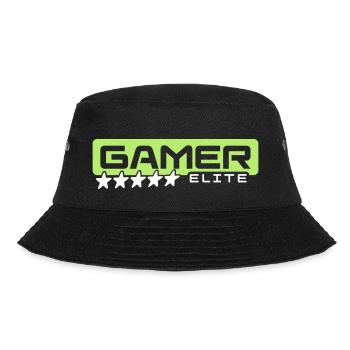 Gamer Elite - Bucket Hat - black - Front - Lela (165cm)