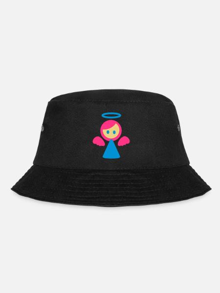 kleiner Engel 3 - Bucket Hat - Schwarz