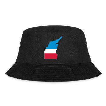 Matrosendenkmal - Bucket Hat - Schwarz - Vorne - Lela (165cm)