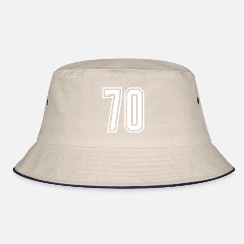 70 Zahl nummer Bucket Hat