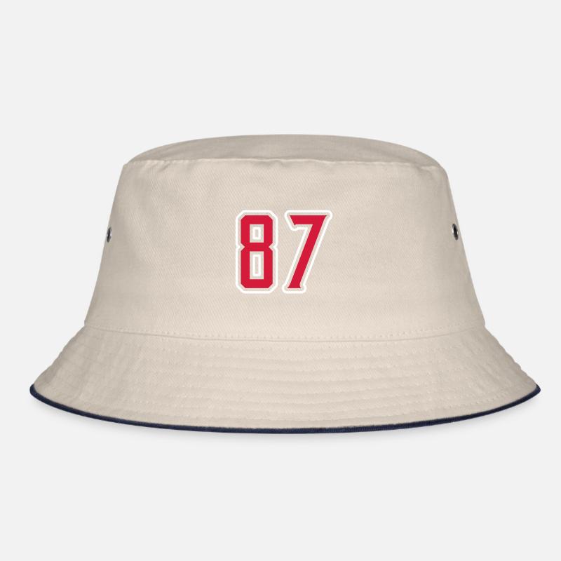 87 Zahl Symbol Bucket Hat