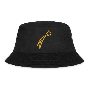 Sternschnuppe drawing - Bucket Hat - Schwarz - Vorne - Lela (165cm)