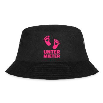 Schwanger - Bucket Hat - Schwarz - Vorne - Lela (165cm)