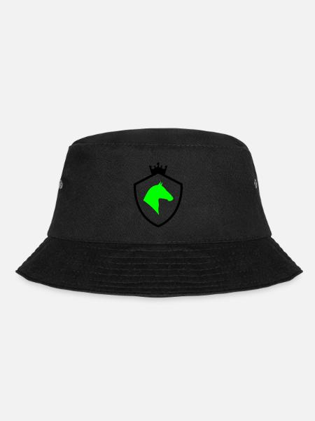pferde wappen - Bucket Hat - Schwarz