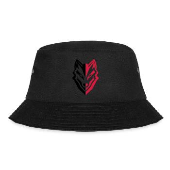 Wolf Symbol - Bucket Hat - Schwarz - Vorne - Lela (165cm)