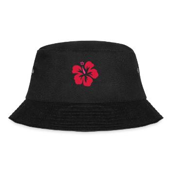 hawaii_blume - Bucket Hat - black - Front - Lela (165cm)