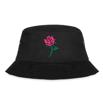 rose - Bucket Hat - black - Front - Lela (165cm)