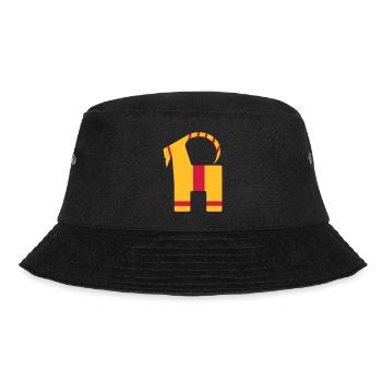 Julbock | - Bucket Hat - Schwarz - Vorne - Lela (165cm)