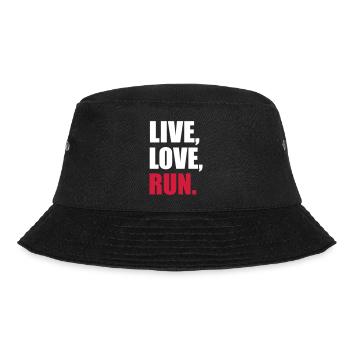 laufen - Bucket Hat - Schwarz - Vorne - Lela (165cm)