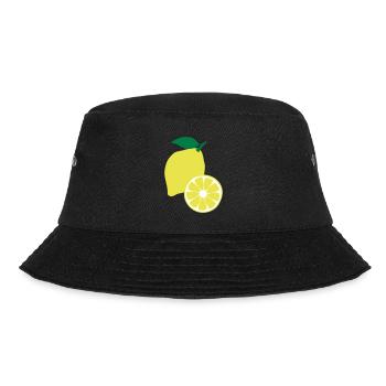Lemon fruit - Bucket Hat - Schwarz - Vorne - Lela (165cm)