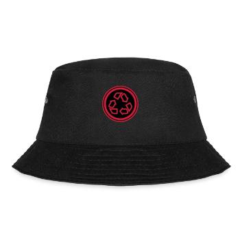 Recycling Symbol - Bucket Hat - black - Front - Lela (165cm)
