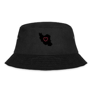 Iran Love - Bucket Hat - black - Front - Lela (165cm)