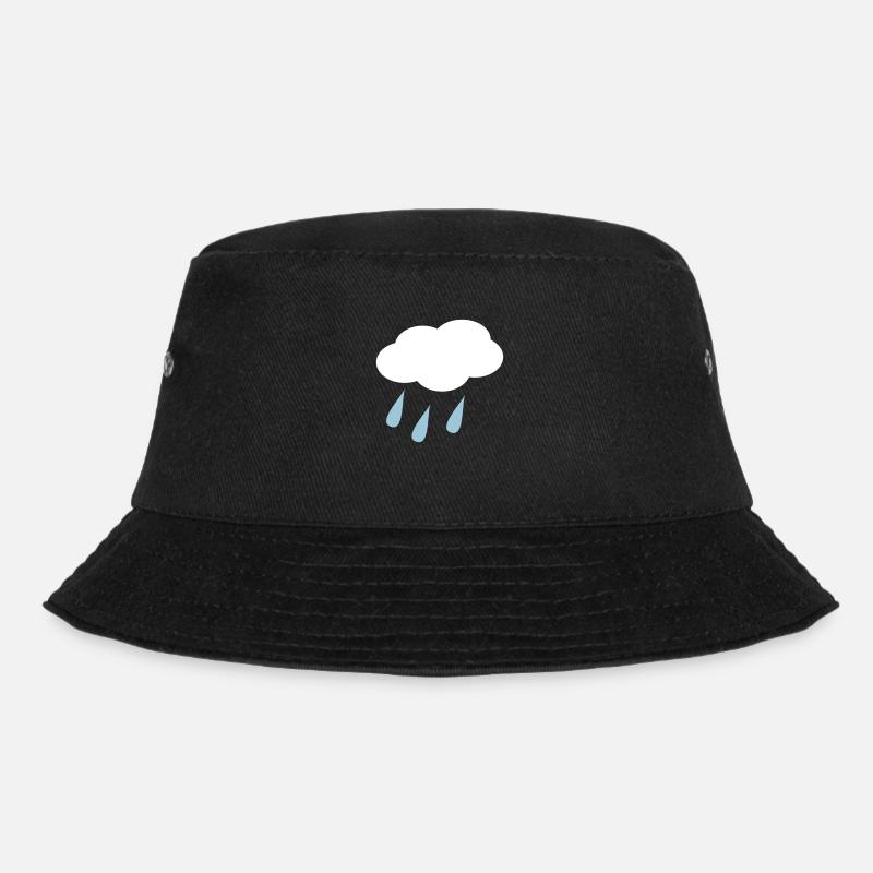 regen - Bucket Hat - Schwarz